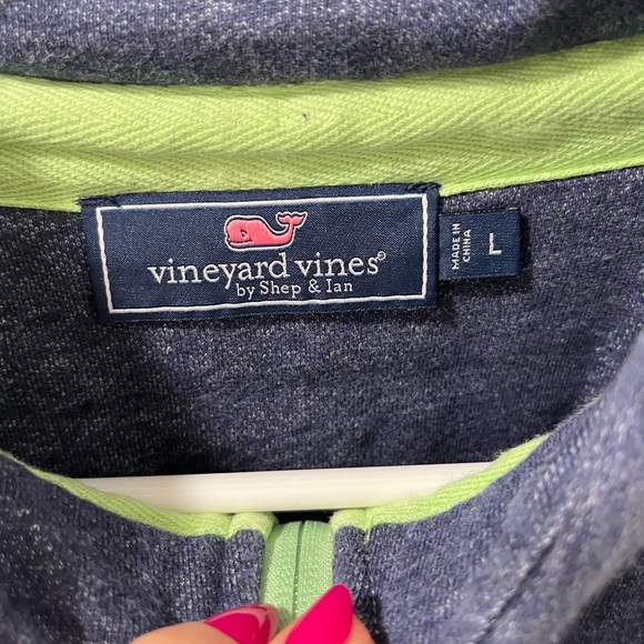 Vineyard Vines quarter zip shirt size large - Picture 2 of 7